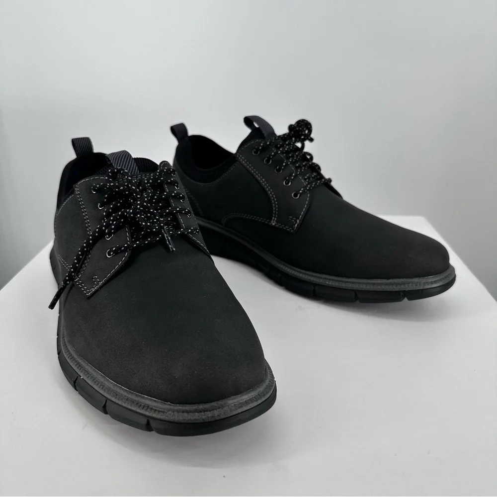 Dockers Men’s Cooper Oxfords in Black size 9 Business Casual Shoes Lace Up NEW